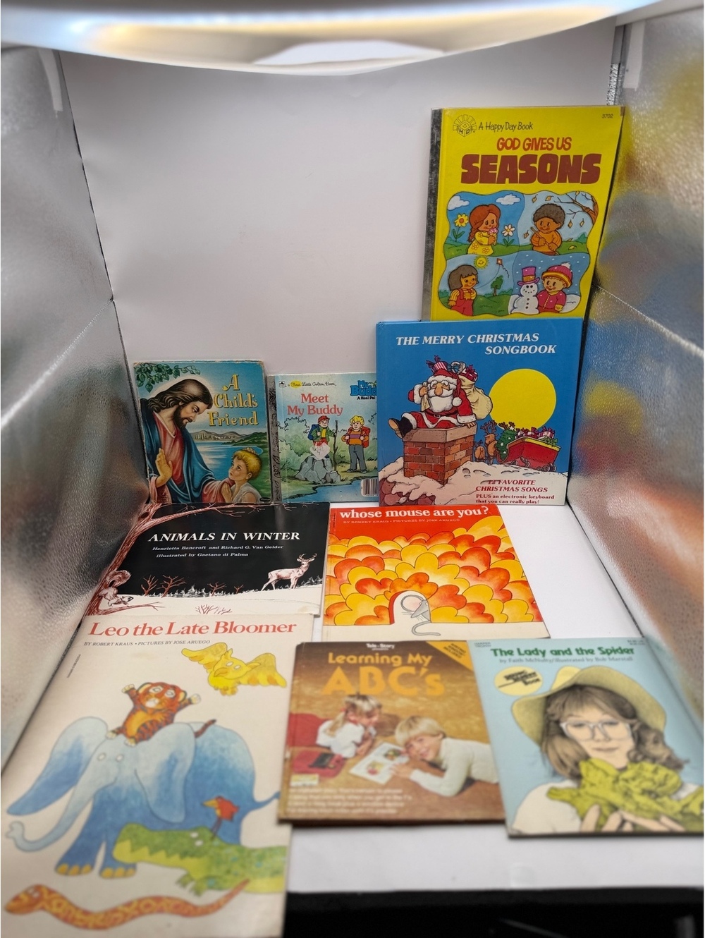 Vintage 70s 80s Children's Picture Book Lot 9 Leo theLate Bloomer ReadingRainbow